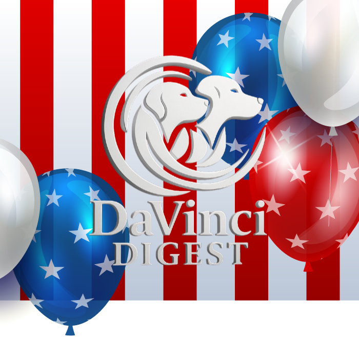 DaVinci Digest July Edition Logo DaVinci Digest July Edition Logo