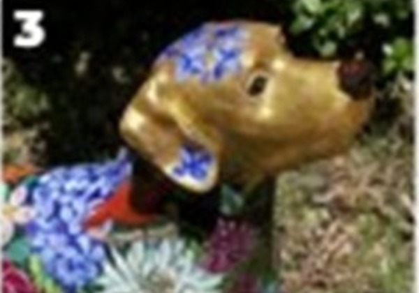 Art Unleashed statue 3: Bloom Where You're Planted
