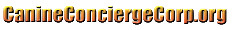 Canine Concierge Corporation Text logo