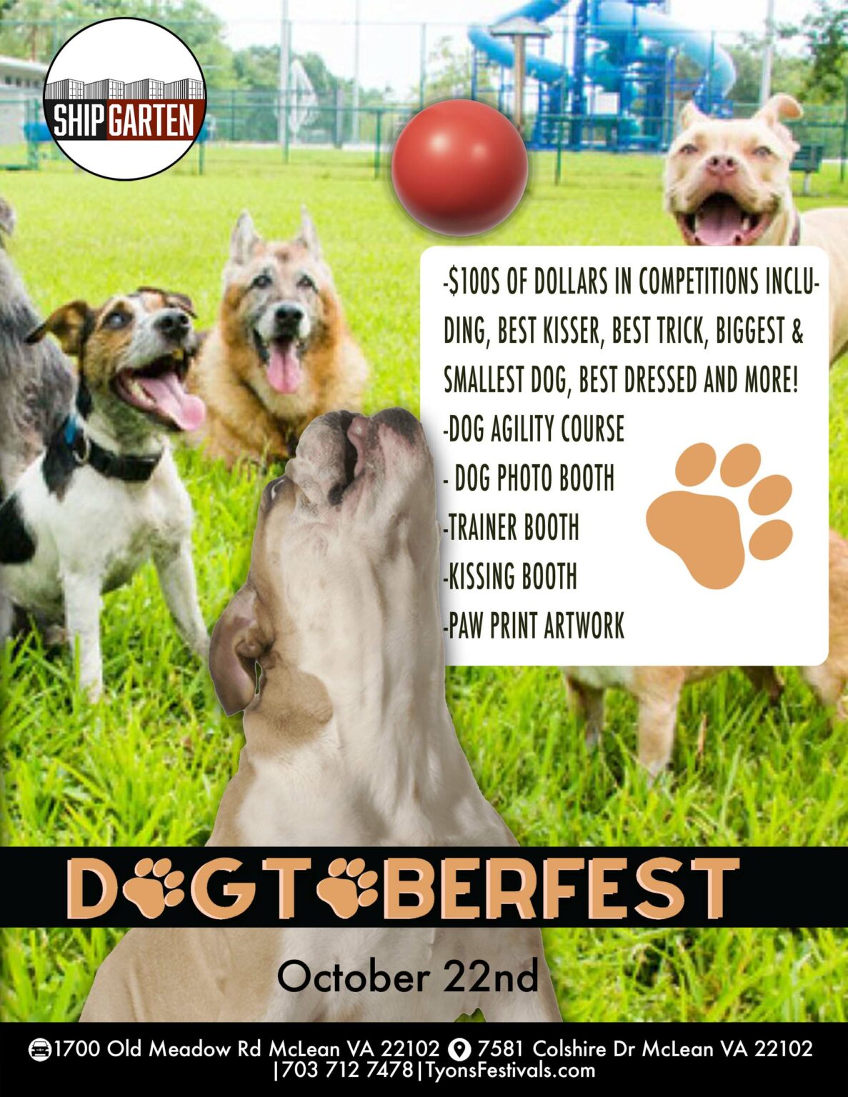 Howl-O-Ween &mdash; Gateway Park Dog Park, Arlington