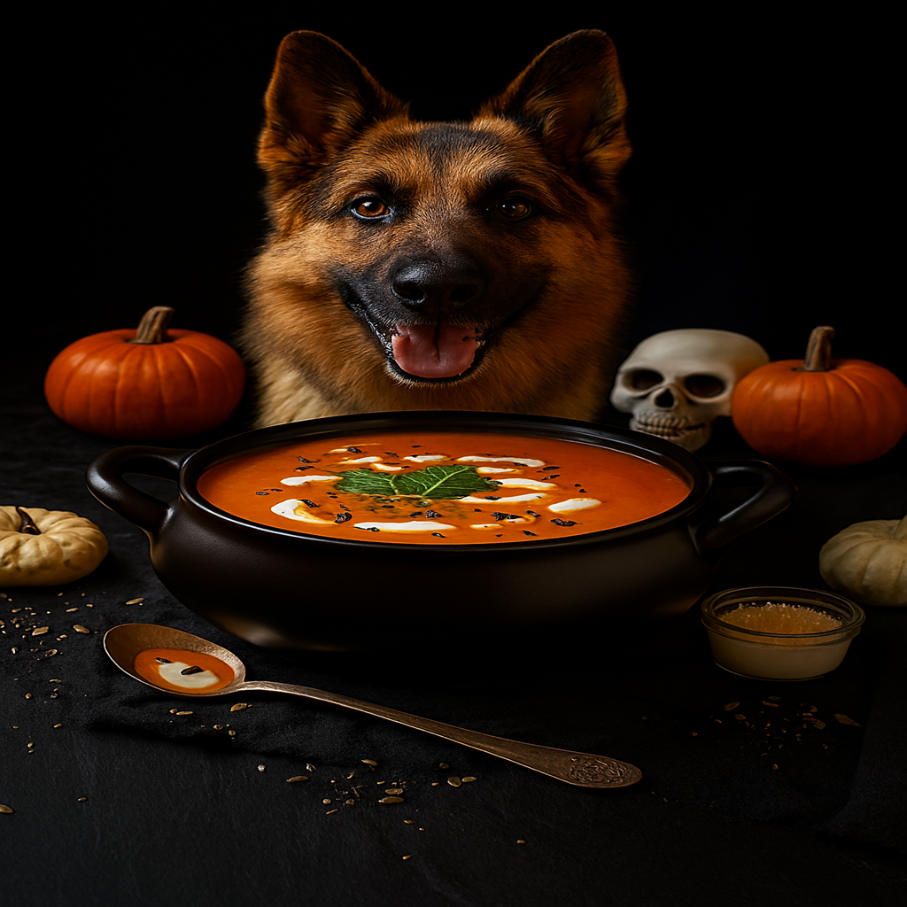 Halloween Fantasy Dog Image