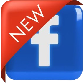 New Facebook icon logo